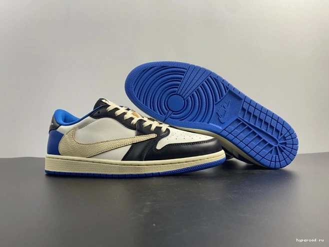 Jordan Retro Scott Air x Fragment Low 1 DM7866-140 x Design Travis 0829